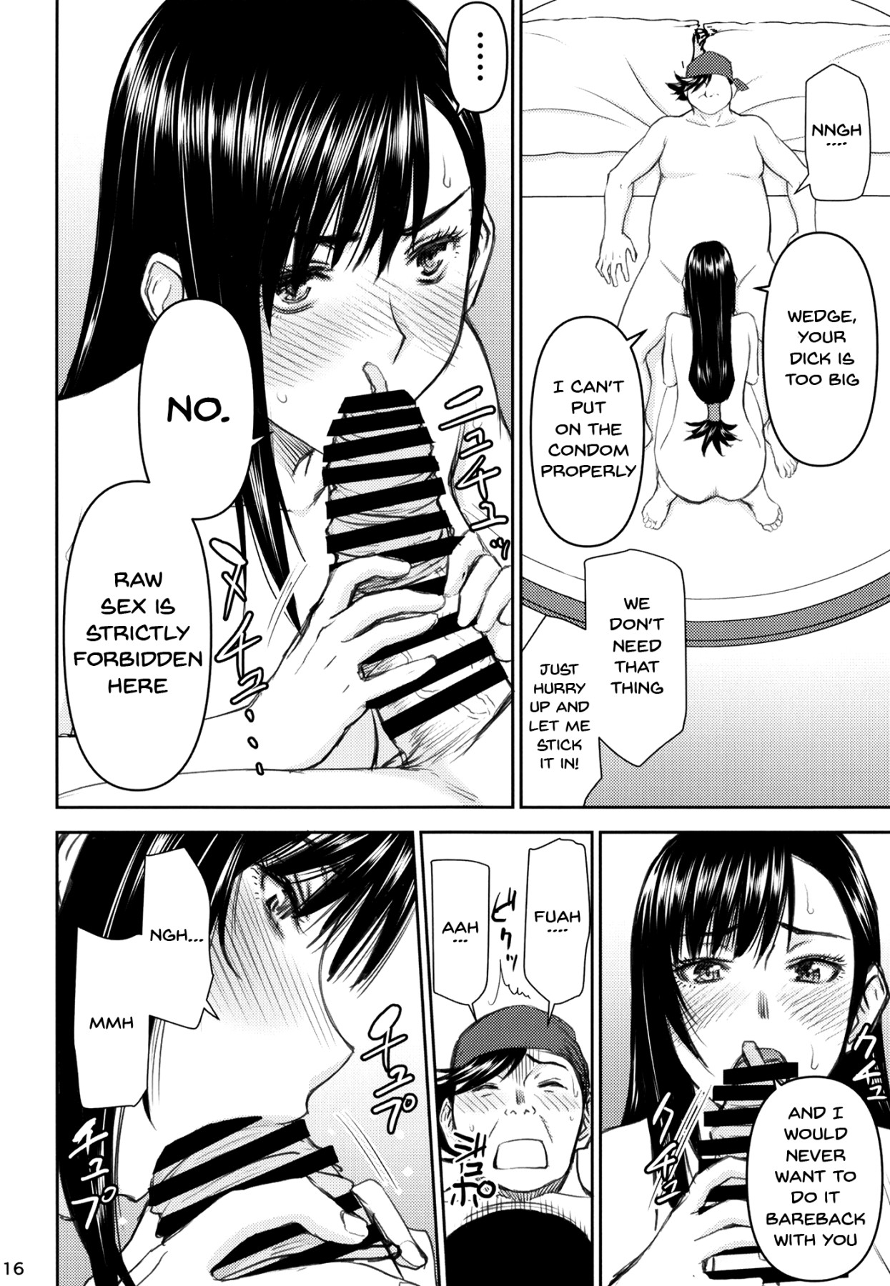 Hentai Manga Comic-Tifa's Sex Service Work-Read-14